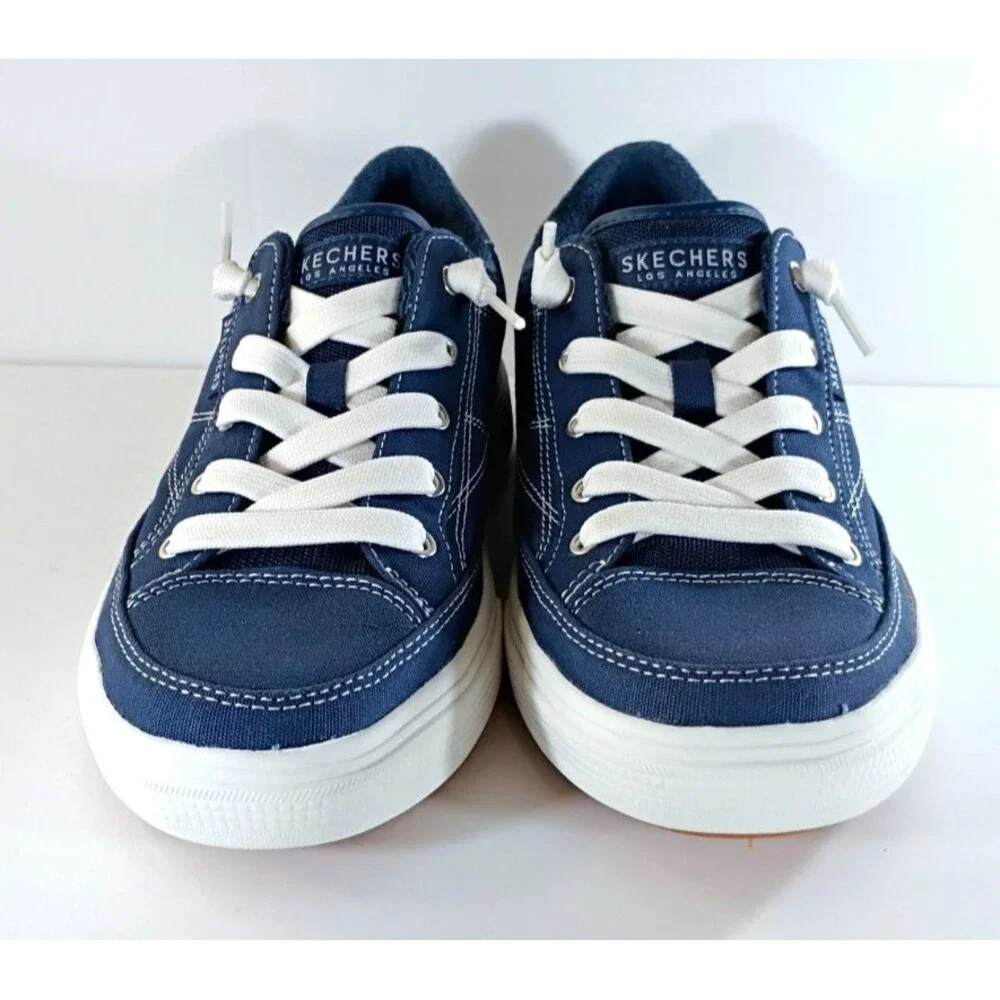 Skechers Arch Fit Arcata Slip On Sneakers Navy Women's Size 7 Arch Support